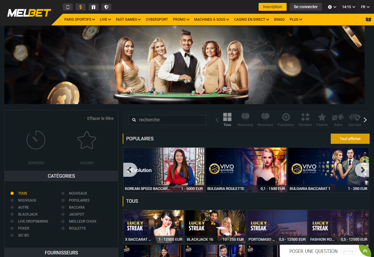 Melbet Casino 1